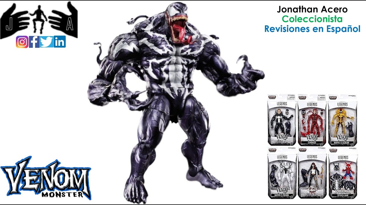 juguete venom marvel