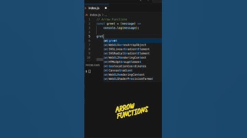 JavaScript Arrow Functions Explained FAST! 🚀 #CodingShorts #Shorts