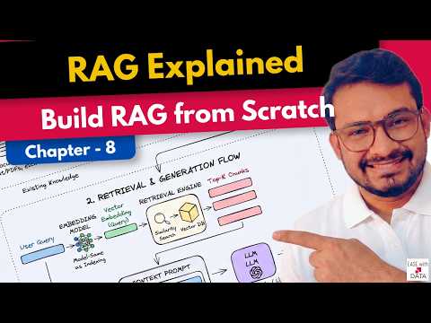 RAG Explained + Build a RAG App From Scratch in Python using LLM | Chapter 08 thumbnail