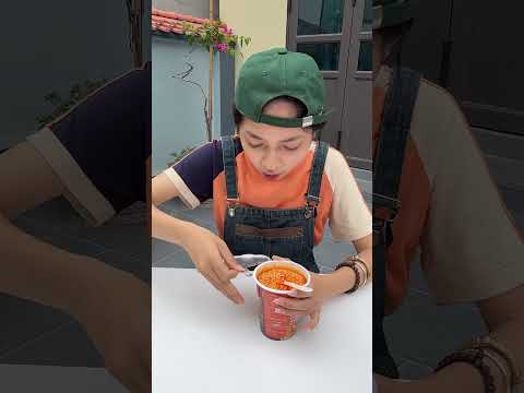 What should you do when eating noodles without a spoon? #funny #shortsyoutube