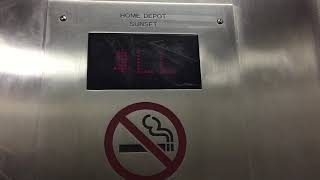1997 MontyKONE Bottom-Drive Traction Elevators @ Home Depot, Hollywood, CA