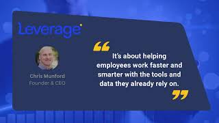 Leverage's CEO Quote (12 sec)
