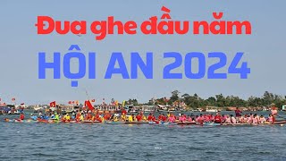 Hội An đua ghe đầu năm 2024