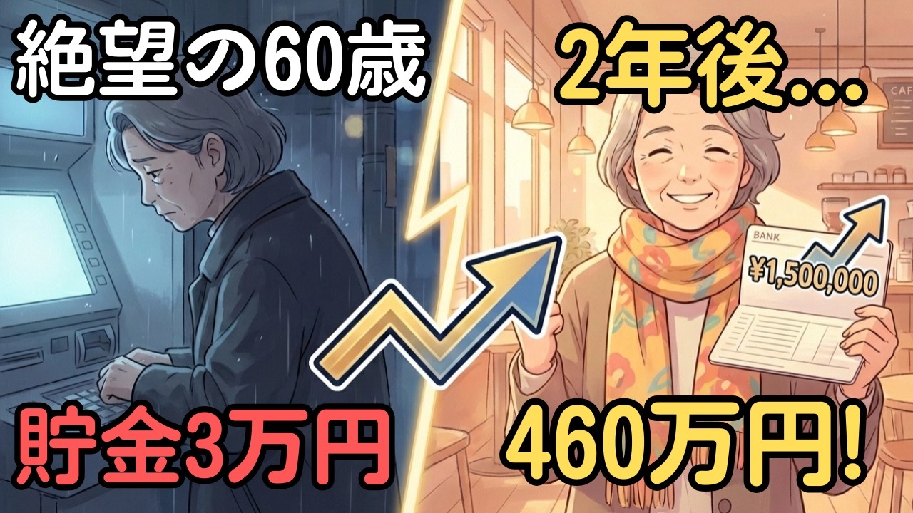 貯金3万円→460万円。60歳から始めた「1日1行」の習慣