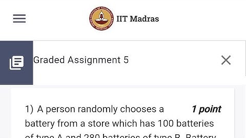 # week 5 stats 2 Graded Assignment #bs degree #iitm#statistics 2 week 5##