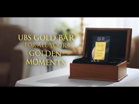 UBS Gold Bar For Your All Golden Moment