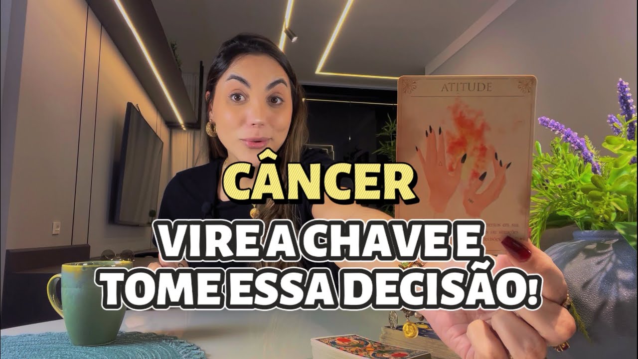 ♋️CÂNCER Esse Passo Poderá Mudar Tudo! Chega de Sabotar Sua Real Abundância!