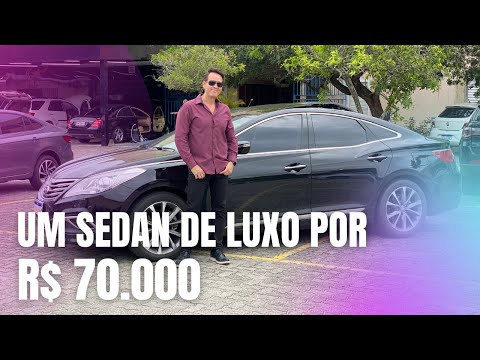 Hyundai Azera, um Sedan de Luxo por R$ 70.000,00