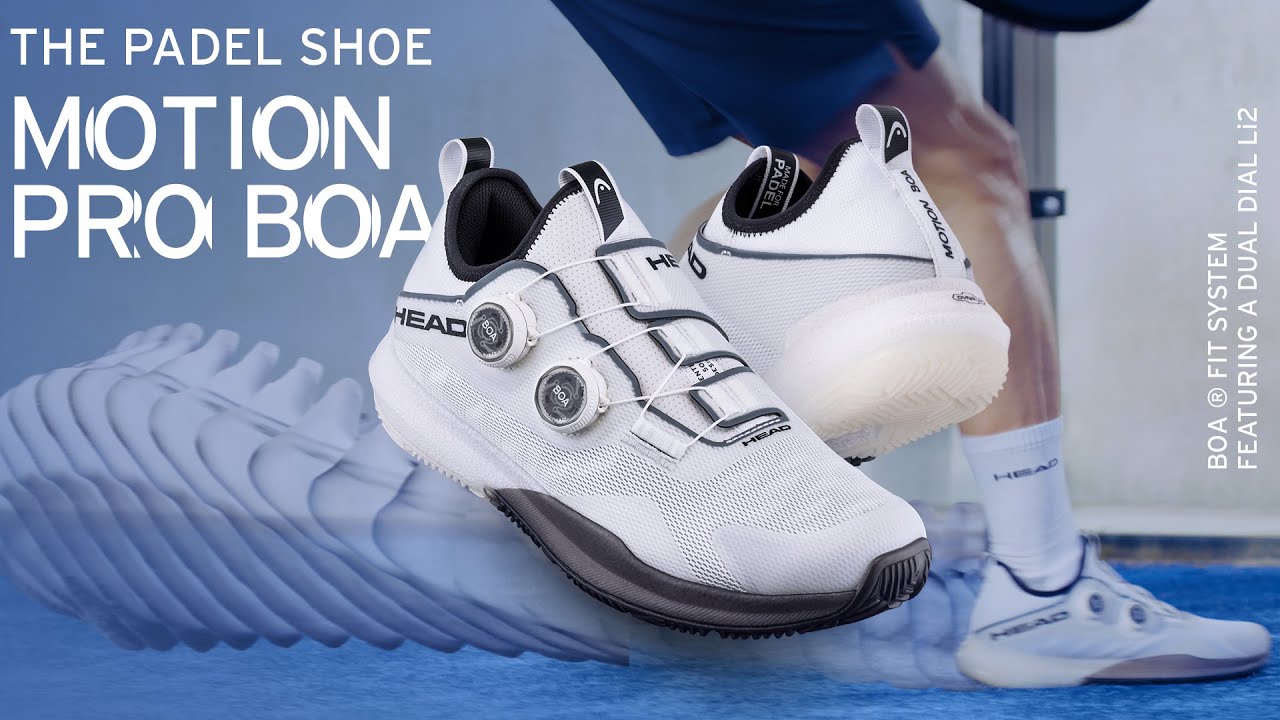 Motion Pro BOA®: Así Son Las Innovadoras Zapatillas De HEAD