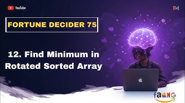 Find Minimum in Rotated Sorted Array | Most Asked by FAANG | Binary Search DSA Tutorial
