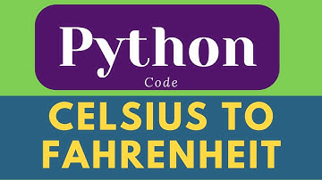 Celsius to Fahrenheit | converter in python | python programming | coder #python | python3  #shorts
