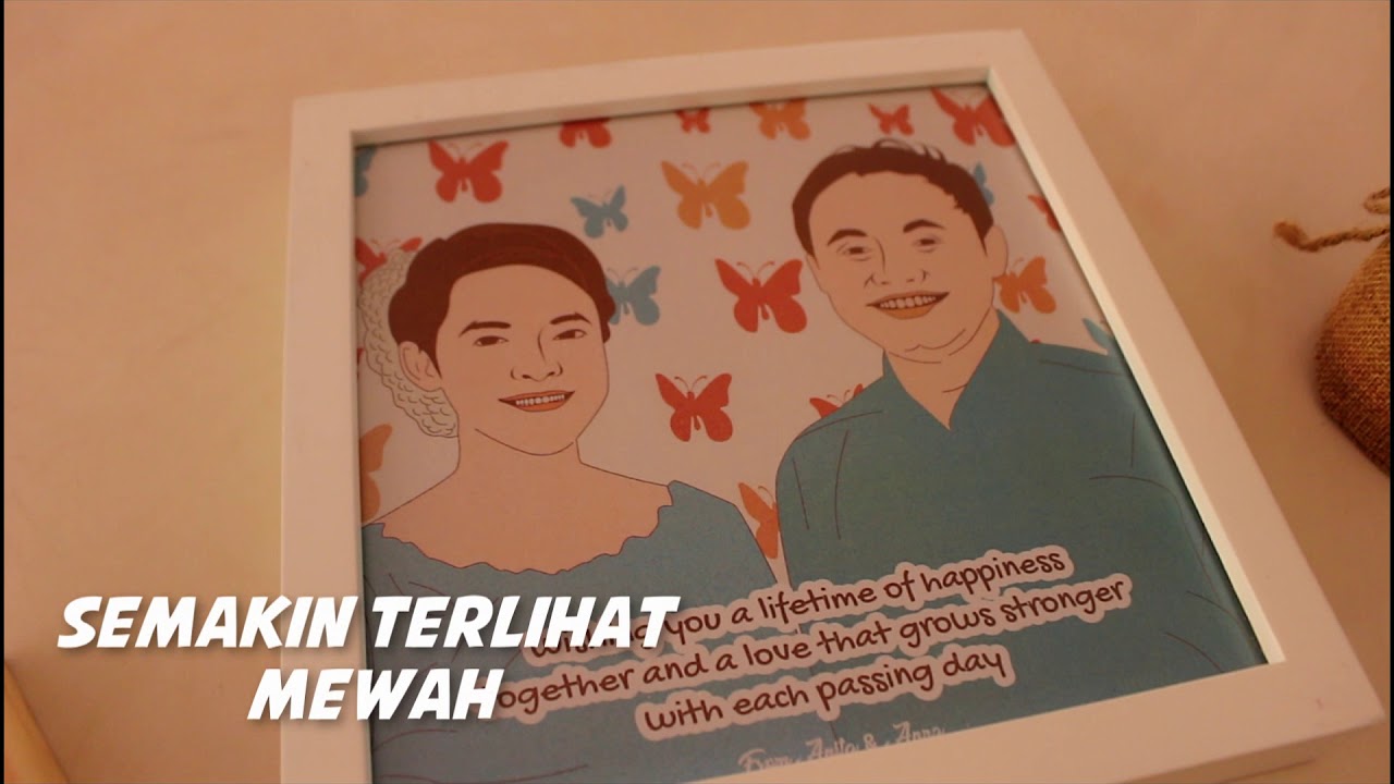  Kado  Pernikahan  unik  untuk teman Wallframe 1 YouTube