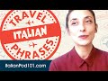 All Travel Phrases You Need in Italian! Learn Italian in 25 Minutes!