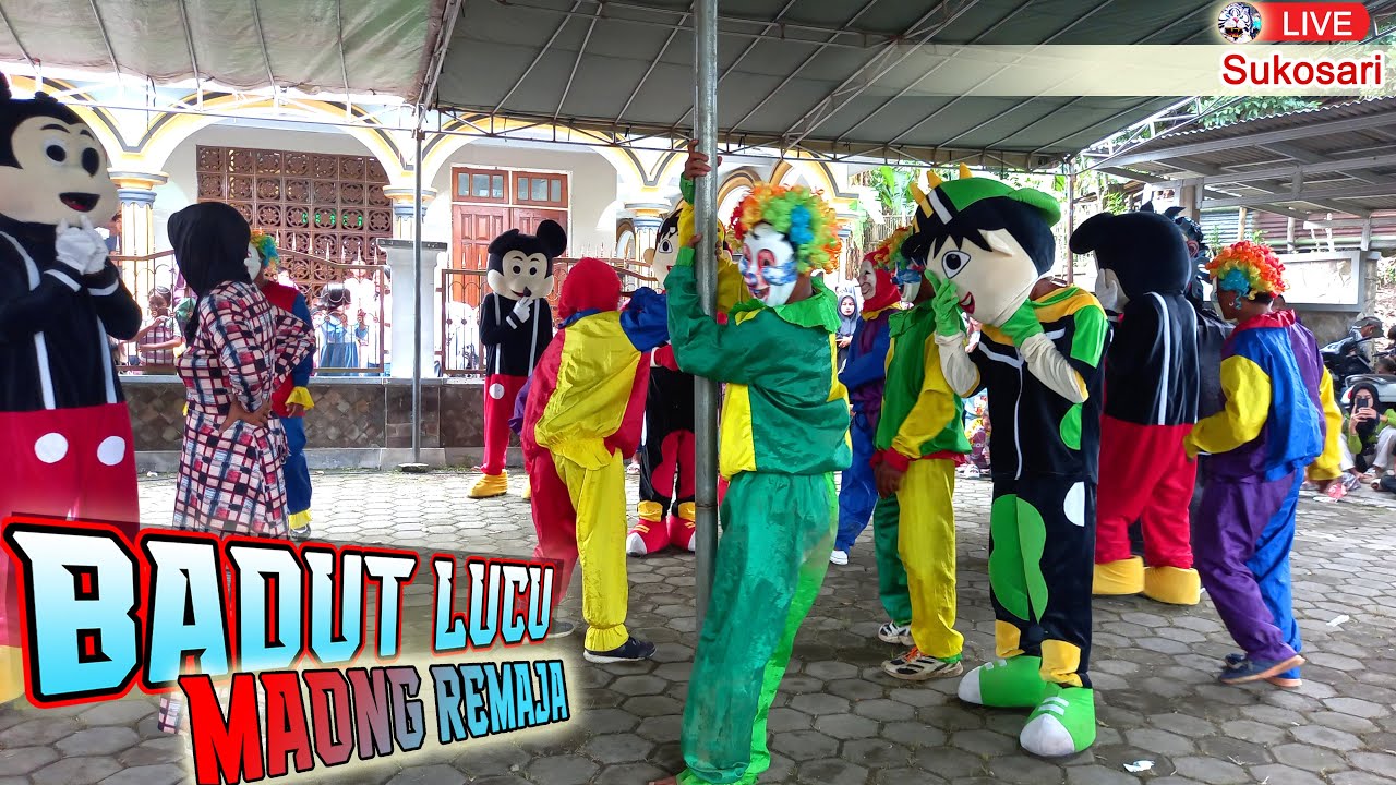 YULIS AMORA Feat PARA BADUT MAONG REMAJA LIVE SUKOSARI