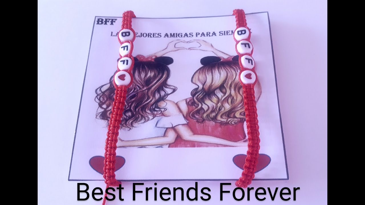 PULSERAS BFF/PULSERAS mejores Amigas Best Friends - YouTube