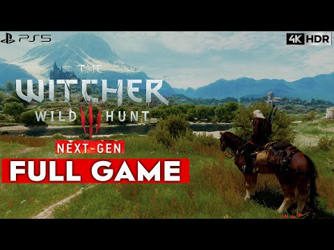 The Witcher 3 Next Gen Upgrade Геймплей Полная игра 4K 60FPS HDR