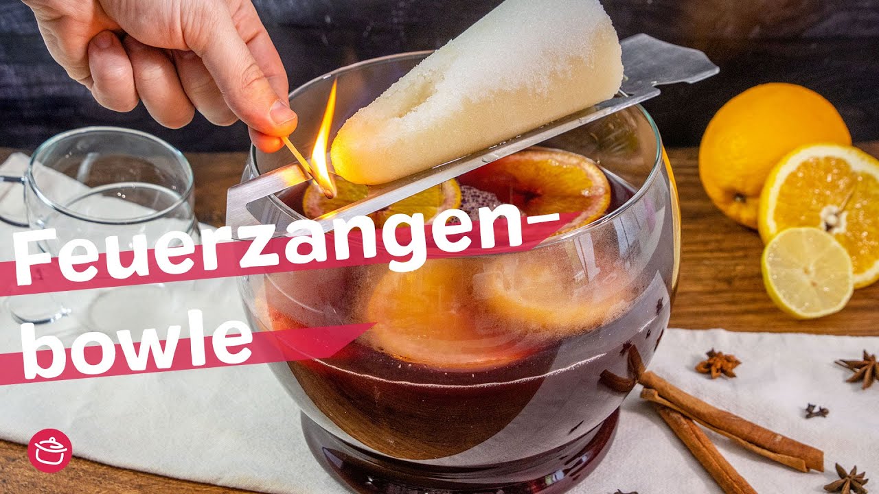 Elegantes Original Rezept Feuerzangenbowle Bild