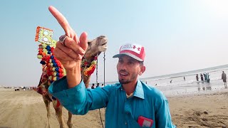 I went to Karachi's beach and this happened 🇵🇰 میں کراچی کے ساحل گیا اور ایسا ہوا تھا