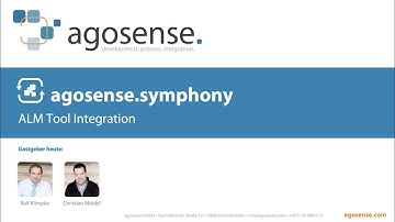 ALM Tool Integration mit agosense.symphony