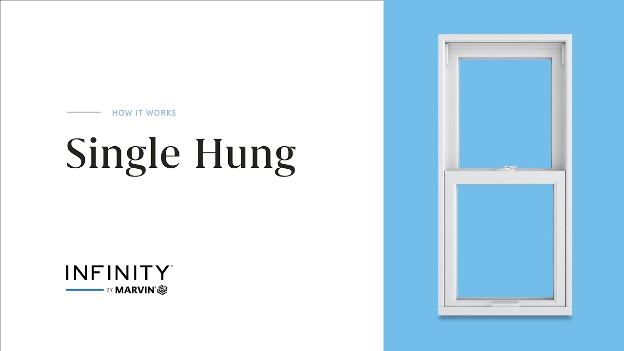 Replacement Single Hung Windows | Infinity by Marvin