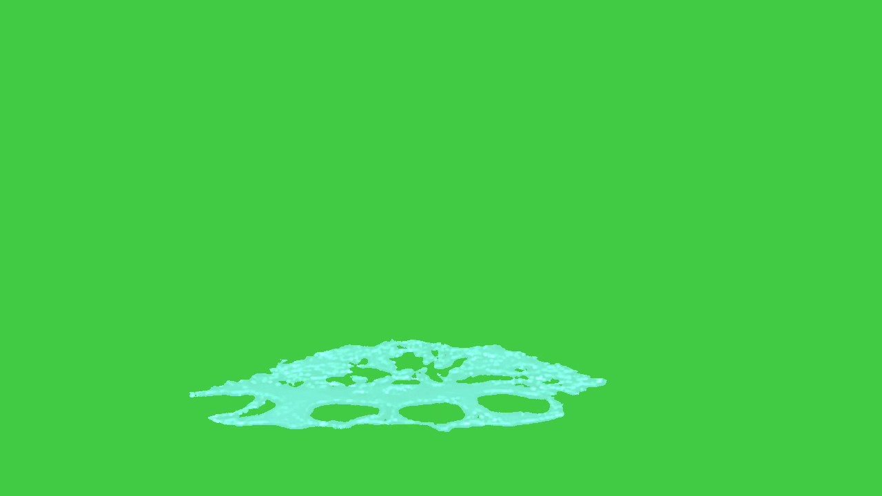 Water splash Green screen YouTube
