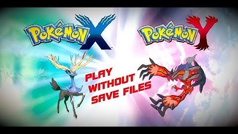 Pokemon X play without any save files on citra with proof!!!!