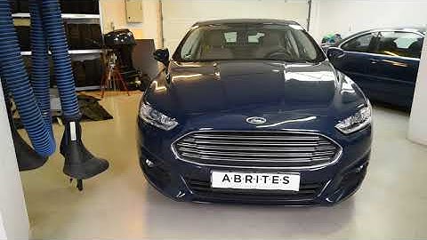 Ford Mondeo 2017 All Keys Lost - Key Programming with AVDI