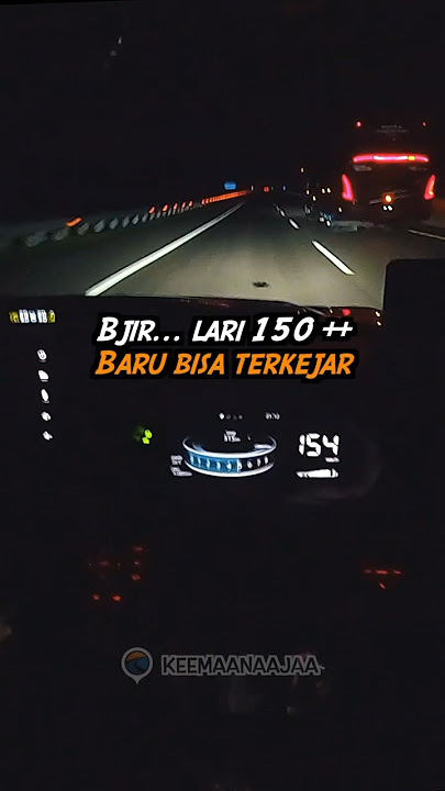 Bus Balap 150 km/h 😱🥶