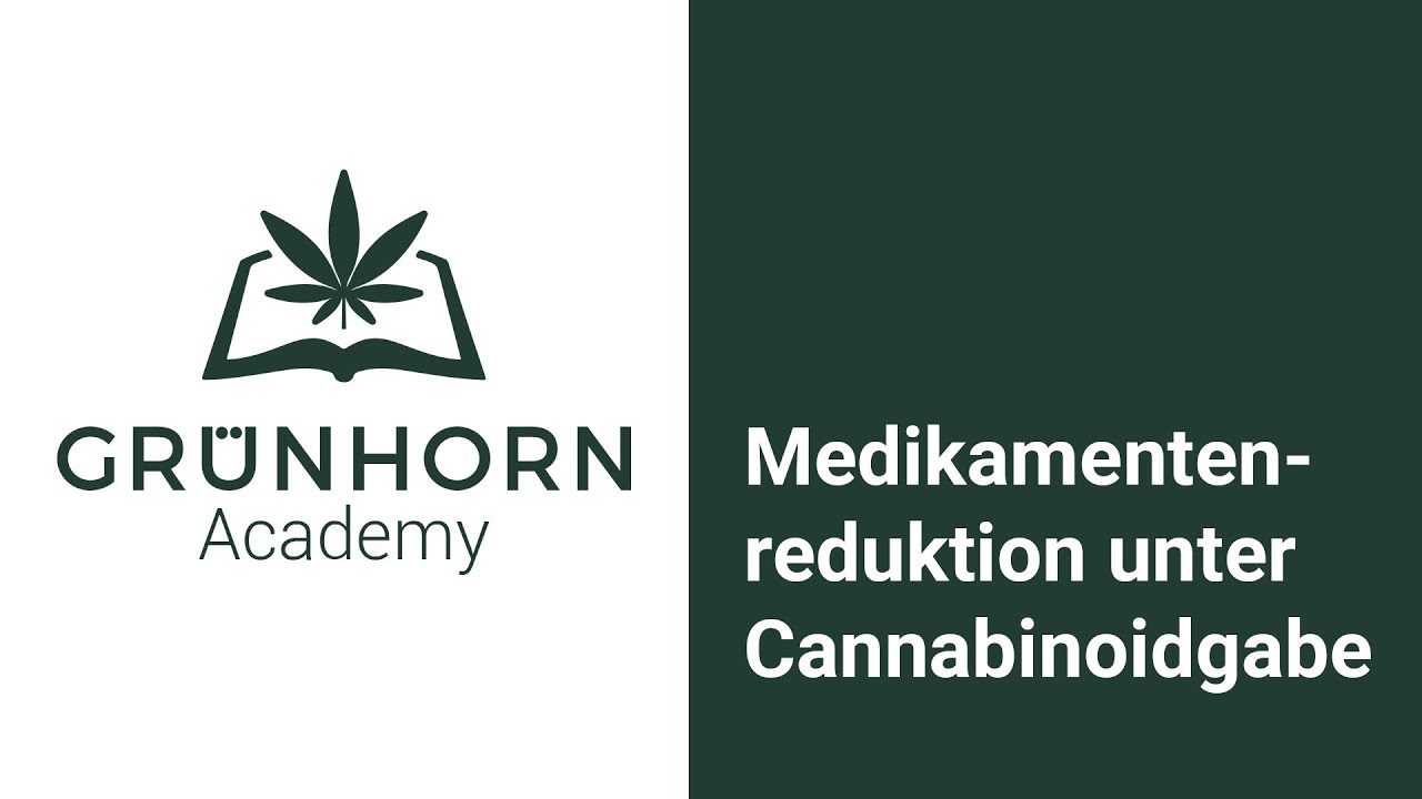 Medikamentenreduktion unter Cannabinoidgabe