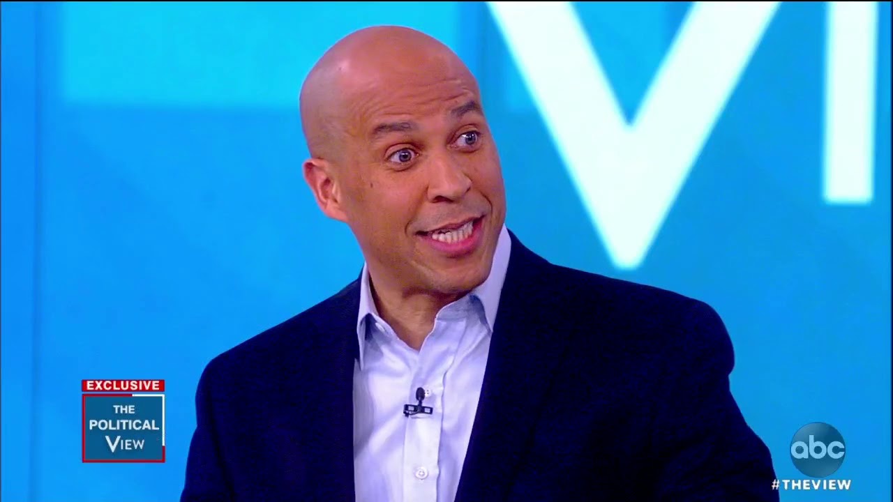 newspaper mockup Booker: I'm proud of the 'I am Spartacus' moment