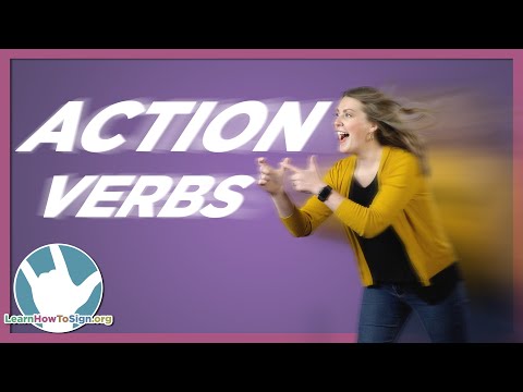 Video: Vad är ett verb i ASL?
