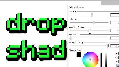 I can do drop shadows. horray. Found old Paint.net plugin. Works good.
