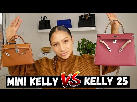 NEW SHOES/NEW STYLE  COMPARING MY HERMES KELLY 25/28/32 & KELLY MINI  EVERYTHING YOU NEED TO KNOW 