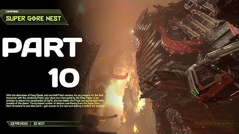 Doom Eternal Walkthrough Gameplay, Part-10 Super Gore Nest