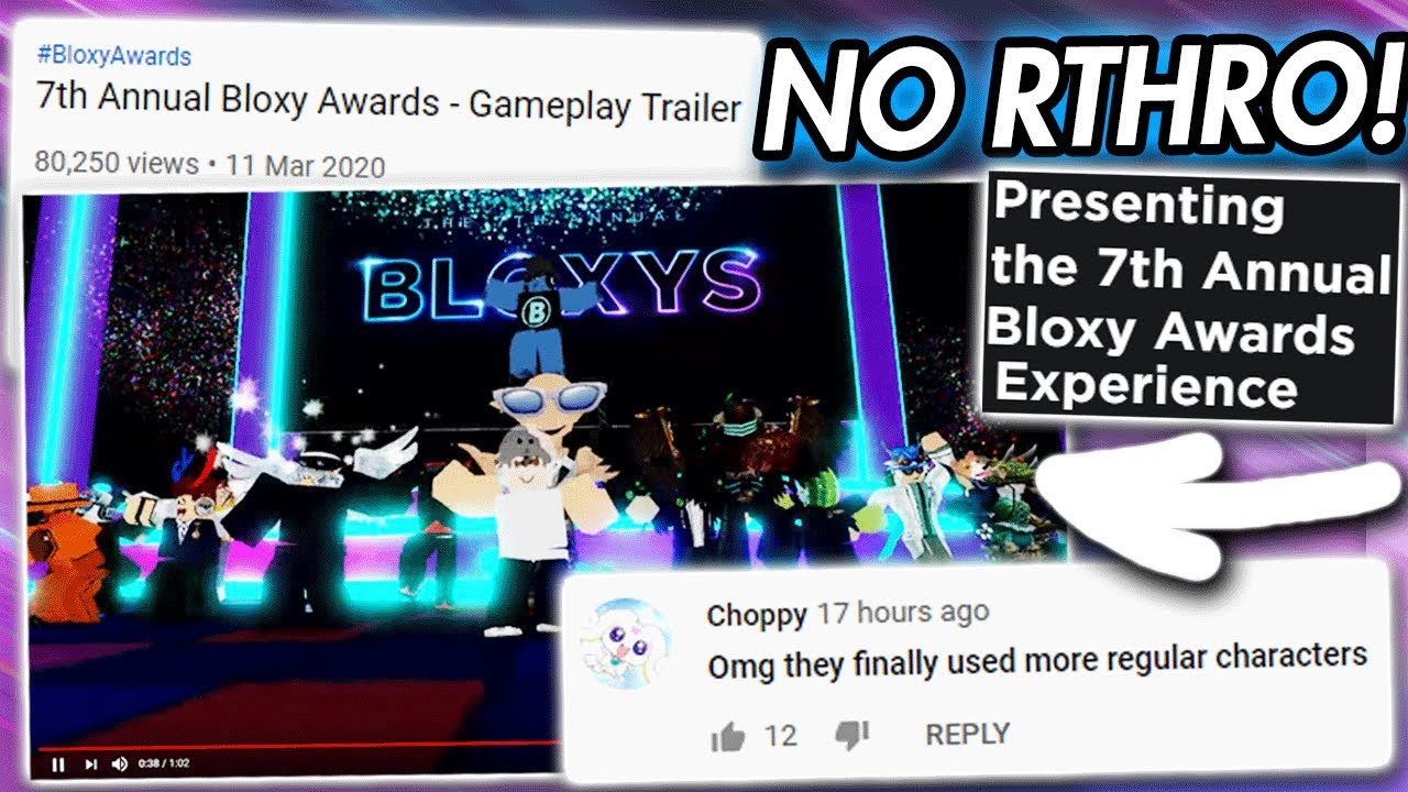 Roblox Finally Made A Video Without Using Rthro Youtube - all rthro winners roblox youtube