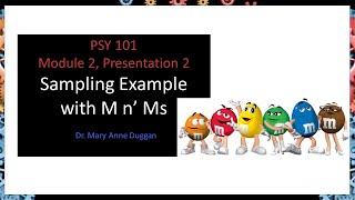 Sampling Example with MnMs