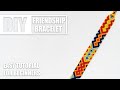 Diamonds Square Chevron Zigzag Arrow Macrame Friendship Bracelets | Easy Tutorial for Beginners