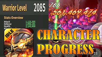 560M+ DAMAGE ! My Character Progress So Far - Raid the Dungeon Android Gameplay