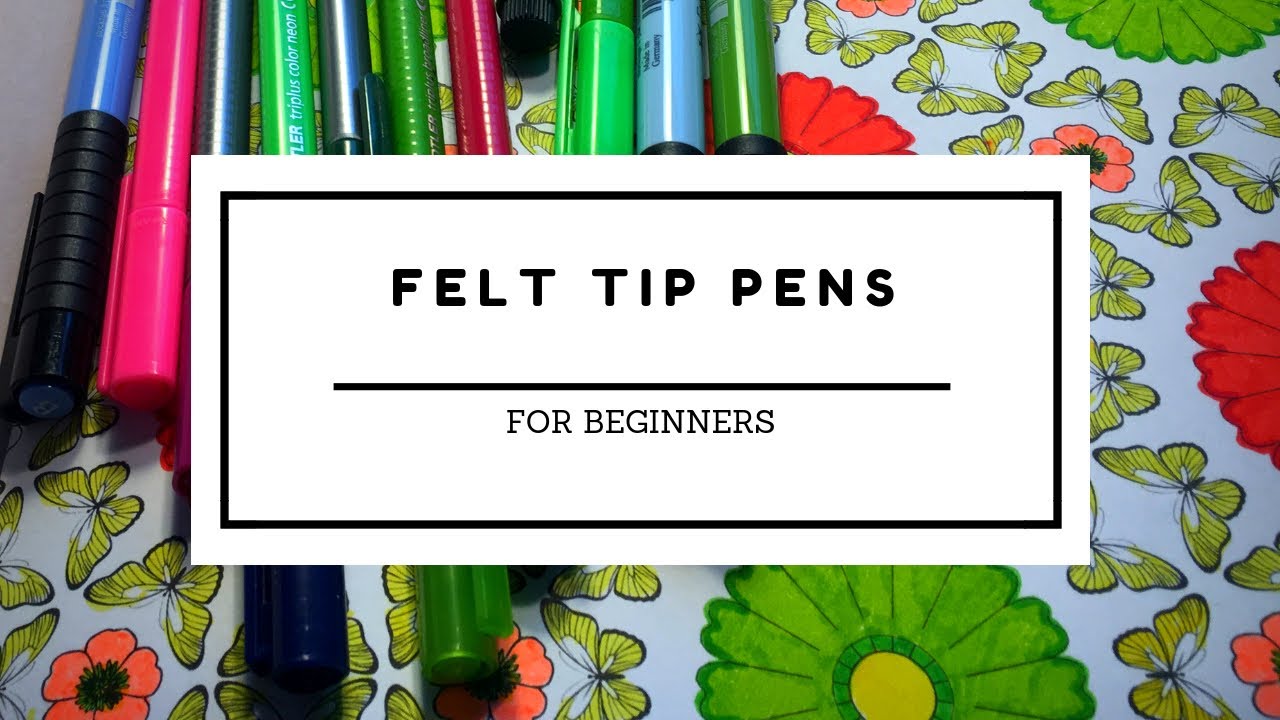 Fine Tip Markers for Adult Coloring Books Felt Tip Markers Art