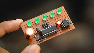 Amazing 5 channel LED fading on effect