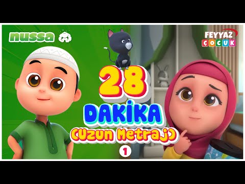 28 Dakika / 8 Bölüm Bir Arada - 1 - Nussa ve Rarra Türkçe Çizgi Filmi