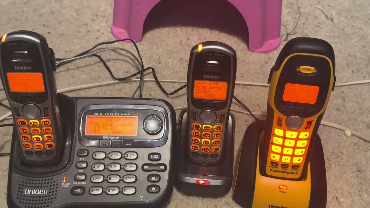 Uniden TRU9485-4WX initial checkout