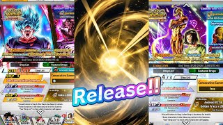 LEGEND Ssbk Goku vs LEGEND Android 17&Frieza Summon!!-Dragon Ball Legends  screenshot 5