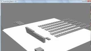 Automatic Wall Building In 3D Demo
