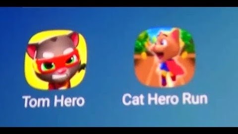 Tom Hero Dash Vs Cat Hero Run