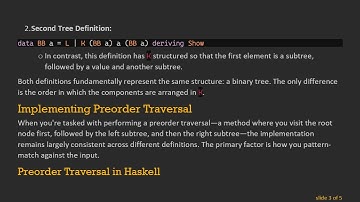 Mastering Haskell Preorder Tree Traversal: Adapting to Tree Definitions