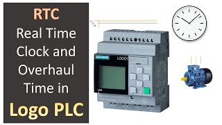 Real Time Clock and Overhaul Time in Logo PLC - RTC - LOGO Soft Comfort screenshot 3