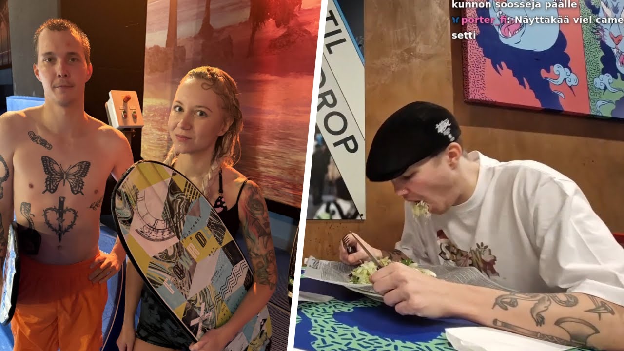 SKOTTI & HENKSULIINI SURFFAAMASSA🏄