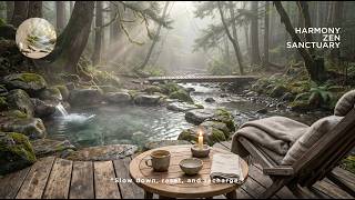 Forest Spring Retreat 🌿 Relaxing Piano & Gentle Water Sounds for Deep Sleep