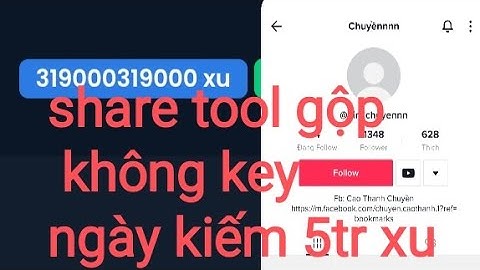 Share tool gộp không key bao mượt || PHP-TOOL